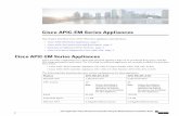 Cisco APIC-EM Series Appliances · Cisco APIC-EM Series Appliances ThischapterdescribesCiscoAPIC-EMseriesappliancesspecifications. • CiscoAPIC-EMSeriesAppliances,page1 • CiscoAPIC