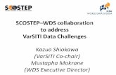 SCOSTEP WDS collaboration to address VarSITI Data …...MEN ROSMI C CDAWeb interactive data plotting tool on web-browser for all NASA satellite data in STP database-comprehensive sun,