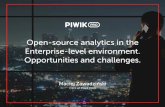 Open-source analytics in the Enterprise-level environment. · 2019-01-11 · • CEO of Piwik PRO and Clearcode — startups specialising in programmatic advertising and analytics