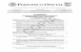 ORGANO DEL GOBIERNO CONSTITUCIONAL DEL ESTADO LIBRE …transparencia.tamaulipas.gob.mx/wp-content/uploads/... · Dirección de Desarrollo y Difusión Cultural; Periódico Oficial