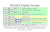 IE1204 Digital Design - KTHIE1204 Digital Design Aritmetik Låskretsar, vippor, FSM . FSM, VHDL introduktion . Asynkron FSM . F1 . F3 . F5 . Ö3 . F8 . F10 . F12 . Ö8 . F2 . Ö1 .