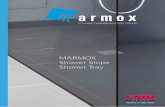 MARMOX Shower Slope Shower Tray · 2018-07-15 · Natural stone has always been appreciated for its solidity, durability and timeless elegance. With MARMOX Shower Tray - Slice Stone