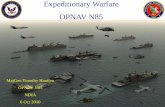 Expeditionary Warfare OPNAV N85€¦ · 6 Oct 2010. A Flexible, Balanced Expeditionary Force to meet Operational Demands Building Partner Capacity Train / ... Over-Arching Challenges