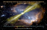 Ultra-High energy cosmic rays source models and the transition … · 2016-05-19 · N. Globus (Jerusalem University), D. Allard (APC, Paris), R. Mochkovitch (IAP, Paris) & E. Parizot