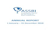 ANNUAL REPORT - ASSBI...The 41st Annual ASSBI Brain Impairment Conference was held in Adelaide South Australia at the Adelaide Hilton. The conference theme “Connecting and collaborating