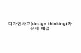 디자인사고(design thinking)와 문제해결 - KOCWelearning.kocw.net/KOCW/document/2016/chungang/leeminha1/... · 2017-01-23 · 디자인사고(design thinking) •단순한,