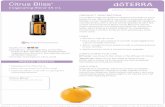 · PDF file unique and harmonious blend. Citrus Bliss has natural, potent compounds with cleansing properties. Mixed with water, Citrus Bliss is a perfect solution for wiping down