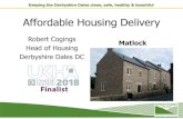 Robert Cogings Matlock Head of Housing Derbyshire Dales DC · Rural villages 27 S106 £1,000,000 Temporary Accommodation 3 S106 £120,000 ... Sir Robert Coke Alms Houses, Longford.