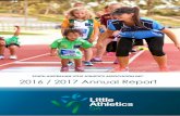 SOUTH AUSTRALIAN LITTLE ATHLETICS ASSOCIATION INC. · PDF file 2016 / 2017 Annual Report . South Australian Little Athletics Association INC. ... Marketing Consultant Georgie Ried