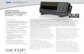 HDO4000 High Definition Oscilloscopes Datasheet · Oscilloscopes 200 MHz – 1 GHz Key Features s 12-bit ADC resolution, up to ... screen display and powerful debug tools, the HDO4000