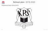 2018-2020 Kingswood Public School School Plan...School plan 2018-2020 Kingswood Public School 2312 Page 1 of 6 Kingswood Public School 2312 (2018-2020) Printed on: 12 April, 2018 School