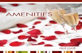 AMENITIES - Red Rock Casino, Resort & Spa · minimum of 24-hour notice required on all amenities ROCK 132276 Fwv AmenityProgram Page 5 ART ONLY • 8.5” x 11” • 4/C • Page