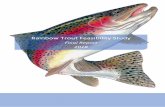 rainbow trout feasibility study · RAINBOW TROUT FEASIBILITY STUDY FINAL 2018 8 7 1. Introduction 1.1. Project Background In South Africa, aquaculture has been identified as a key