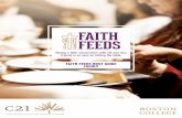 FAITH FEEDS HOST GUIDE FAMILY - Boston College · 2019-08-10 · promote on parish social media accounts. This small faith conversation gathering works best with 8 to 10 participants,