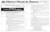 Diário Oficial de Bauru2020/04/04  · 2 DIÁRIO OFICIAL DE BAURU SÁBADO, 04 DE ABRIL DE 2.020 Republicado por ter saído com incorreções DECRETO Nº 14.676, DE 24 DE MARÇO DE