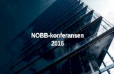 NOBB-konferansen 2016 - Byggtjeneste · Materialer i BREEAM NOR. Energi. Helse og ... ECOproduct. Fem av disse må være isolasjon, vinduer, utvendig ... 20.10.2016 Byggtjeneste 3.