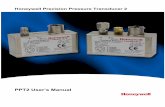 PPT2 User’s Manual · 2018-10-28 · ADS-14221, PPT2 User Manual October, 2016 2 of 85 ADS-14221 Rev. 10/16 For more information, visit us online at Customer Service Email: quotes@honeywell.com