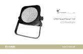 LED Flood Panel 150 LED floodlight · LED Flood Panel 150 21. When you configure a group of devices in master/slave mode, the first unit will control the other units for an automatic,