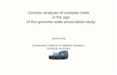 Genetic analysis of complex traits in the age of the genome-wide … · 2009-01-19 · 15q13.3 28.72-30.30 7/4213(0.17%) 8/39800 (0.02%) ApoE and Alzheimer’s Disease:“CDCV”