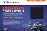 PROVEN - Chicago Protective Apparel IncNMX-600)-DATASHEET.pdfPHYSICAL PROPERTIES TenCate Omniweave ™ NFPA 2112 Requirements FABRIC WEIGHT (oz/yd²) / WEAVE 4.5 / Plain 6.0 / Plain