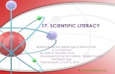 17. SCIENTIFIC LITERACY - Yale Universitypier.macmillan.yale.edu/sites/default/files/files/Global... · 2020-01-06 · •Scientific literacy is • knowledge and understanding of