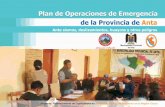 Plan de Operaciones de Emergencia de la Provincia de Antabvpad.indeci.gob.pe/doc/pdf/esp/doc2138/doc2138-contenido.pdf · Análisis de los Peligros más importantes en la Provincia