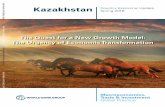 Public Disclosure Authorized Kazakhstan Country Economic ... · deliver more sustainable and inclusive economic growth going forward. Ongoing structural and institutional reforms1