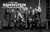 2. JULI 2019 RAMMSTEIN - HDI-Arena...Nun legen Rammstein noch einmal nach: Parallel zum Erscheinen ihres bisher unbetitelten neuen Albums (Frühjahr 2019) spielen Rammstein ab Mai