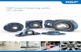 SKF insert bearing units UC range - Vòng bi bạc đạn ... · between the shaft and bearing. This is a big advantage for units operating in systemic vibrating applications, such