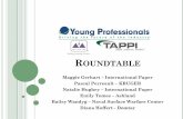 ROUNDTABLE - TAPPI · Pascal Perreault Education Pulp & Paper Engineering,Trois-Rivieres, Qc Canada Business management HEC Montréal, Qc Co-op 4 months as technical support for chemical