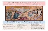 FIFTH SUNDAY OF LENT - Saint Angela Mer Bulletin 3-29-2020.pdf “Thou shalt not covet thy neighbor’s wife” 10. “Thou shalt not covet thy neighbor’s goods.” Features: CONTINUED