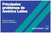 Principales problemas de América Latina ... Principales problemas de América Latina Encuesta a líderes de opinión de Latinoamérica 2 ‒© Ipsos | Encuesta a líderes de opinion