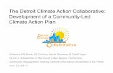 The Detroit Climate Action Collaborative: Development of a …graham.umich.edu/media/files/6_25_Hill-Knott_Carlson_Ligon_DCAC... · Collection & Analysis Report Writing Verification