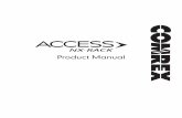 ACCESS NX Rack Manual - Comrex · I. INTRODUCTION Congratulations on purchasing the Comrex ACCESS NX Rackmount codec! The NX Rack leverages the core functionality of the original