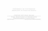 Department of Computer Science COSC461 2017 Final Report€¦ · We introduce and specify an imperative programming language featuring “lazy ex-ecution”, an imperative analogue
