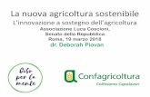 La nuova agricoltura sostenibile - Associazione Luca Coscioni · La nuova agricoltura sostenibile L’innovazione a sostegno dell’agricoltura Associazione Luca Coscioni, Senato