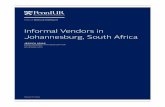 Informal Vendors in Johannesburg, South Africa In 2000, the Johannesburg Development Agency was established