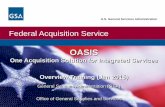 Federal Acquisition Service - Energy.gov...Ancillary Products and Services 15 Federal Acquisition Service U.S. General Services Administration A Compliment to GSA’s Contract Offerings