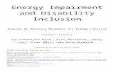 €¦  · Web viewEnergy Impairment and Disability Inclusion . Towards An Advocacy Movement for Energy Limiting Chronic Illness . by Catherine Hale, Stef Benstead, Jenny Lyus, Evan