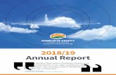 2018/19 Annual Report - Charlotte County Florida. …...2018/19 Annual Report Your Business. Cleared for Takeoff. “I do not recall a time when Charlotte County was so well positioned
