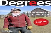 The Remarkable Olivia Arnal - Degrees Magazine...honorary degree recipients. A look back at the Cougars 10 The University of Regina women’s basketball team won a bronze medal at