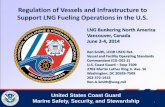 Regulation of Vessels and Infrastructure to Support LNG ... · United States Coast Guard Marine Safety, Security, and Stewardship 1 Regulation of Vessels and Infrastructure to Support