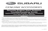 Remote Engine Start Systems Troubleshooting Guide · Remote Engine Start Control Module Registration Procedure - DST-i DST-i SETUP REGISTRATION With an Access key inside the vehicle,