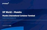 DP World –Mundradpworldmundra.com/uploads/userfiles/DP World Mundra_PPT_10Jan… · Quality Management DP World Mundra Corporate Presentation 2018 DP World has been at the forefront