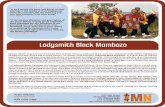 Program Notes - International Music Network · 2009-2010 For more than forty years, Ladysmith Black Mambazo has married the intricate rhythms and harmonies of their native South African