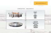 Swivel Joints Catalog web - Manufacturer Of Loading Arm · 2020-05-11 · Swivel Joints are high precision devices which carry the axial and radial load of the loading arm while at