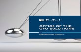 OFFICE OF THE CFO SOLUTIONS/media/Files/us...6 FTI Consulting, Inc. OFFICE OF THE CFO SOLUTIONS How We Make the Critical Difference Today’s finance leaders face increasing challenges