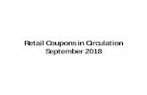Retail Coupons in Circulation September 2018€¦ · Players Club Catalog (FY18) Launched: October 1, 2017 Expires: September 30, 2018