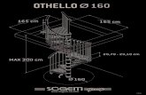 OTHELLO 160 ·  MAX 300 cm 160 0 9, 0 165 cm 0 0 165 cm 20,70 - 23,10 cm OTHELLO 160 170125