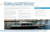 Single and Multibeam Hydrographic Survey · Trimble Marine Construction software is transforming the way marine operations work by helping build and maintain the world’s port, river,